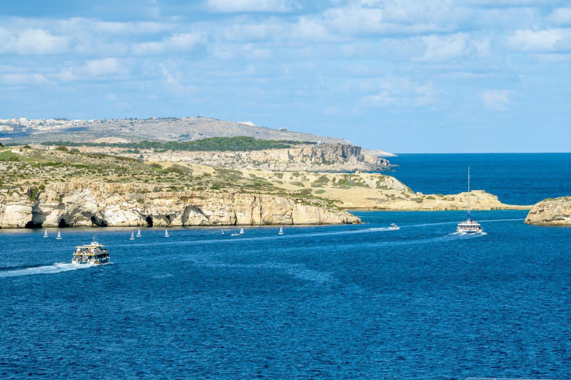 Apartament Penthouse With Seaview Terrace San Pawl il-Baħar Zewnętrze zdjęcie
